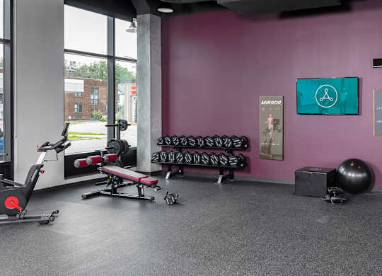 Fitness center -  at Harper Apartments in St Paul, MN