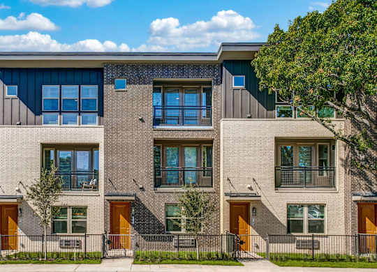 Exterior View of Apartment Building