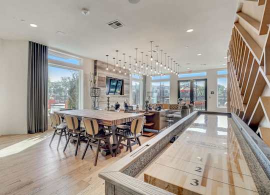 Clubhouse with Shuffle Board