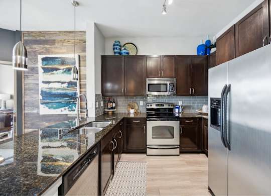 The Arts model kitchen