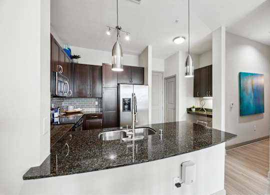 The Arts model kitchen