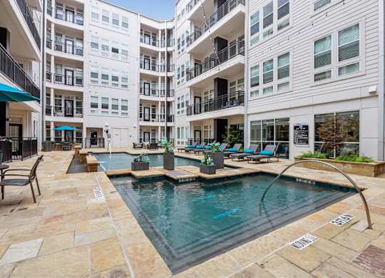 The Arts community pool
