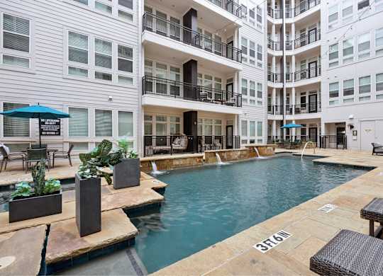 The Arts community pool