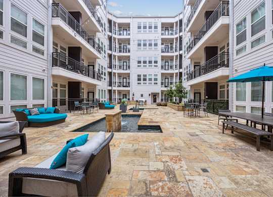 The Arts pool area