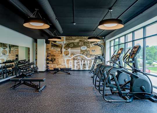 The Revv Apartments Gym Space