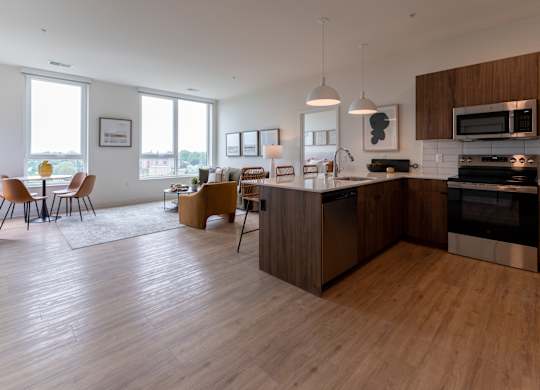 The Revv Apartments Dining Area