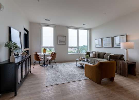 The Revv Apartments Luxury Living Room