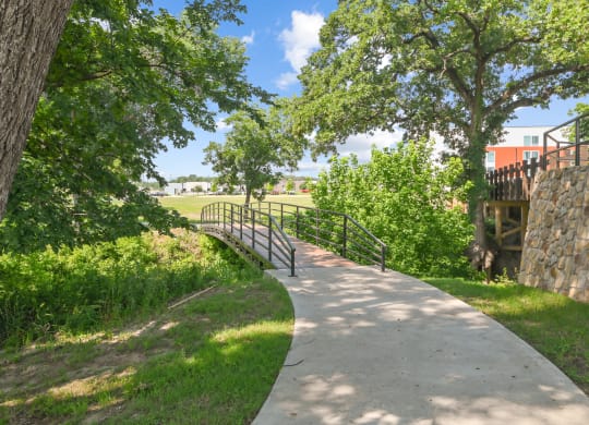 Willow Park community with walking trails