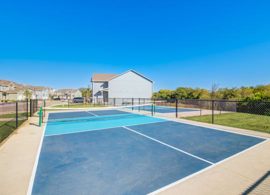 Two Pickleball Courts Available for Residents