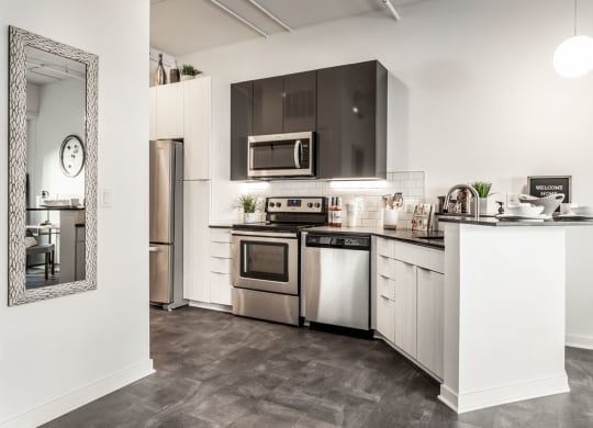 Vim & Vigor Lofts - kitchen