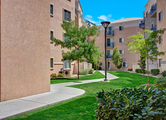 Bridges - courtyard, Dean Weidner Investments