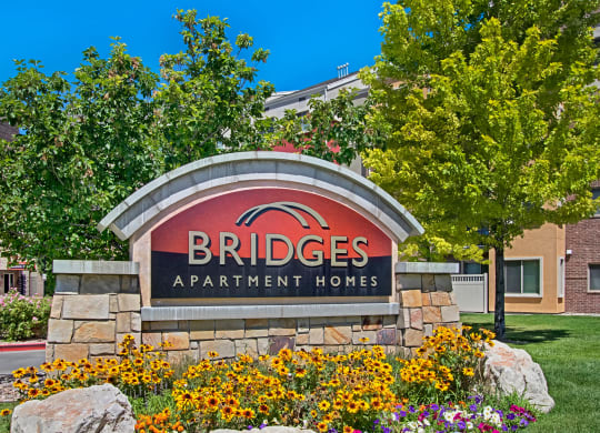 Bridges - monument sign, Dean Weidner Investments