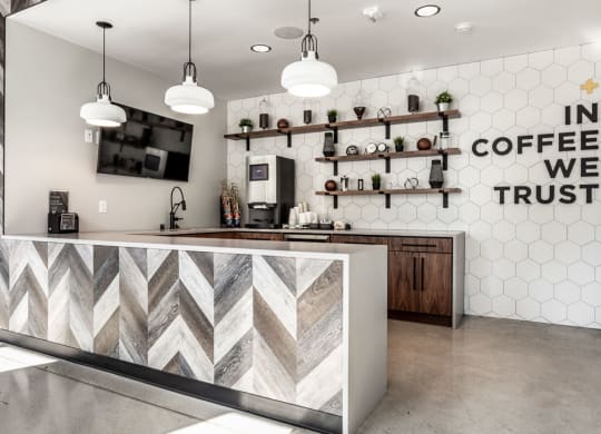 Vim & Vigor Lofts - coffee area