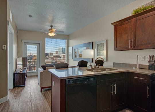 Velo on the Boulevard kitchen, Weidner Real Estate Properties
