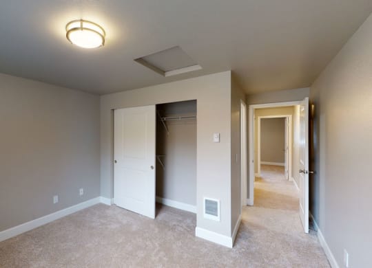 our apartments offer a bedroom with a king sized bed