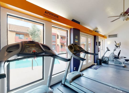 Atrium indoor gym