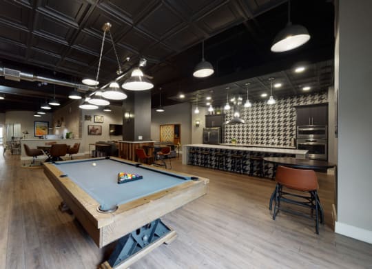 Lofts at Watters Creek pool tale