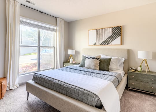 Retreat at McAlpine Creek - Bedroom with Large Window