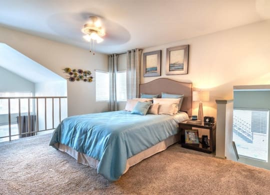 Lakewood on the Trail bedroom Dallas, Texas Apartment