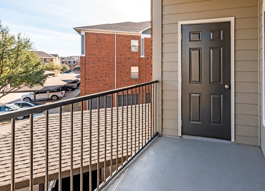 Landing at Mansfield Balcony