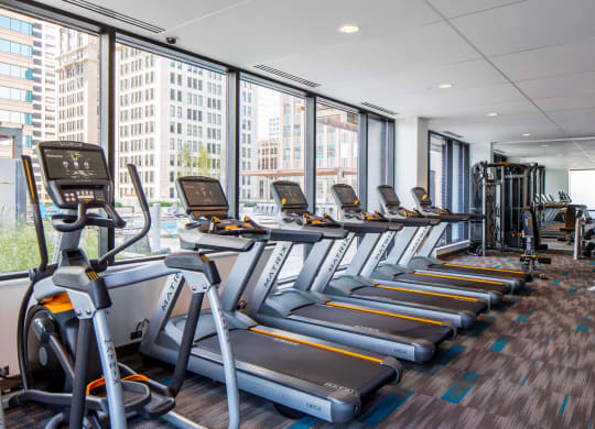 Nic on 5th Apartments in Minneapolis, Minnesota- Fully equipped fitness center and workout room