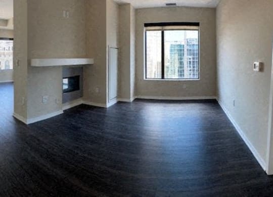 Nic on 5th Apartments in Minneapolis, Minnesota- The David open concept floorplan with great views of Downtown West Minneapolis