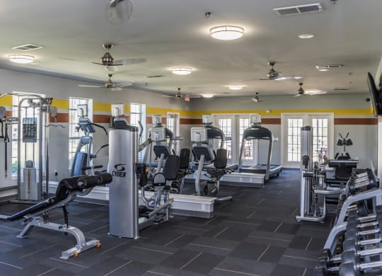 a picture of the fitness room at the resort at longboat key club