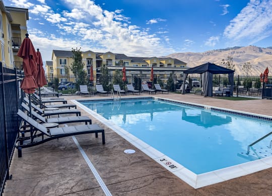 take a dip in our resort style pool