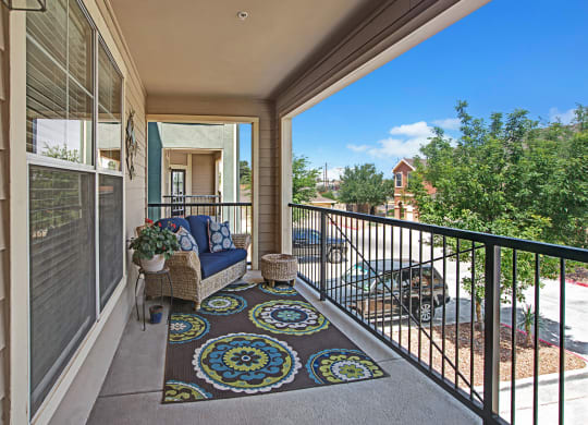 The Palms at Briarwood Balcony