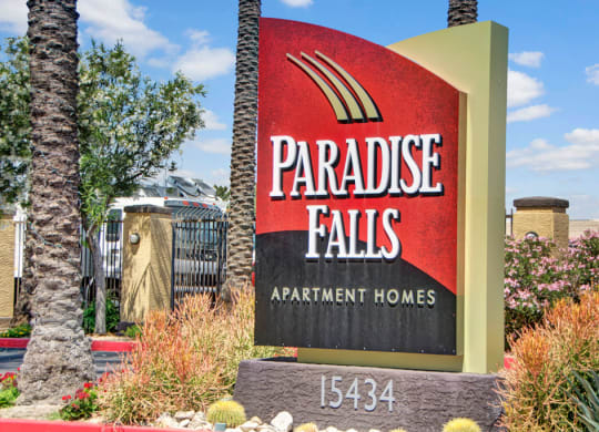 Paradise Falls Exterior