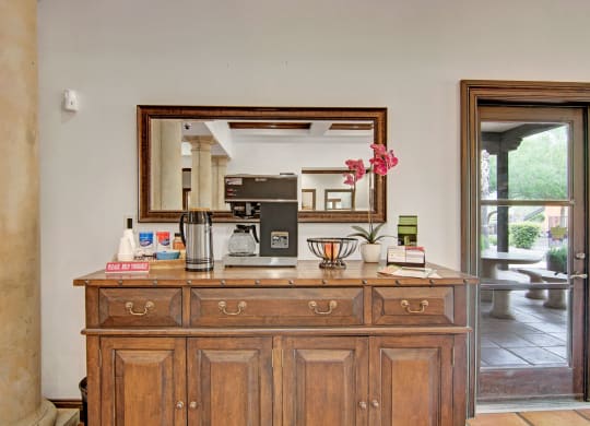 Retreat at Speedway Resident Lounge Coffee Bar