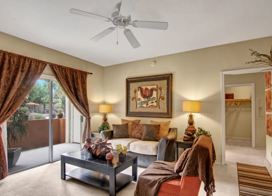 Retreat at Speedway Living Room