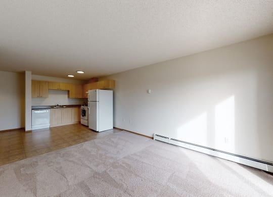 Birch Terrace Apartment Homes Living Room Kitchen Apartments for rent in Wetaskiwin, AB