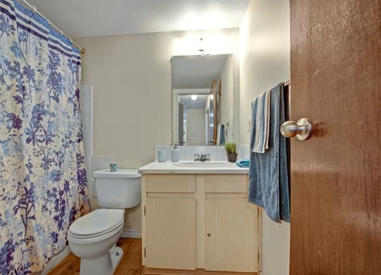 Cambridge West White Bathroom Apartments for rent in Edmonton, AB