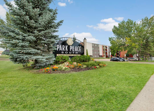 Park Place South Monument Sign Apartments for rent in Edmonton, AB
