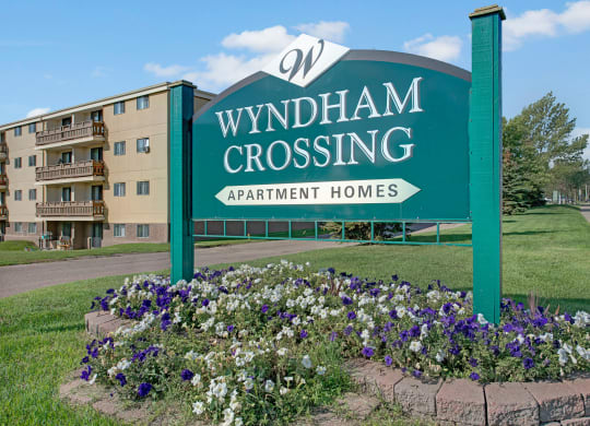 Wyndham Crossing Sign Apartments for rent in Edmonton, AB