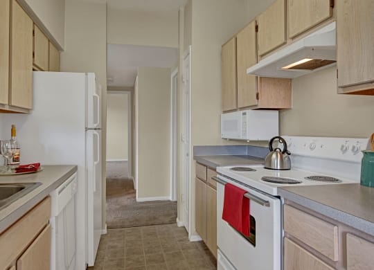 Camelback Pointe Kitchen View Apartments in Colorado Springs, CO