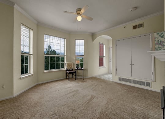 Camelback Pointe Living Room Windows Apartments in Colorado Springs, CO