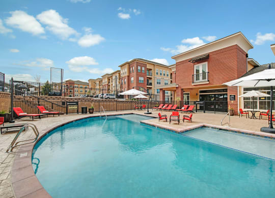 Elements at Briargate Pool Area Apartments in Colorado Springs, CO