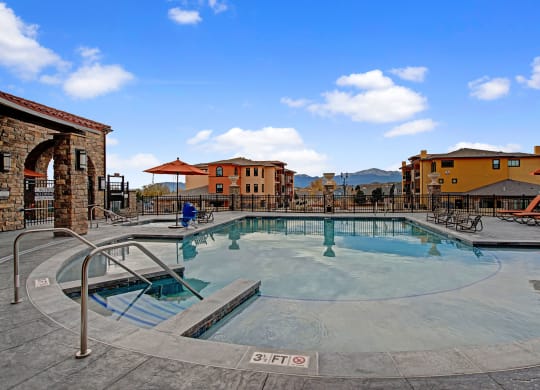 La Bella Vita Outdoor Swimming Pool Apartments in Colorado Springs, CO