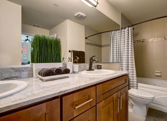 La Bella Vita Bathroom Sinks Tub Apartments in Colorado Springs, CO
