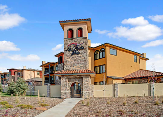 La Bella Vita Building Front View Apartments in Colorado Springs, CO