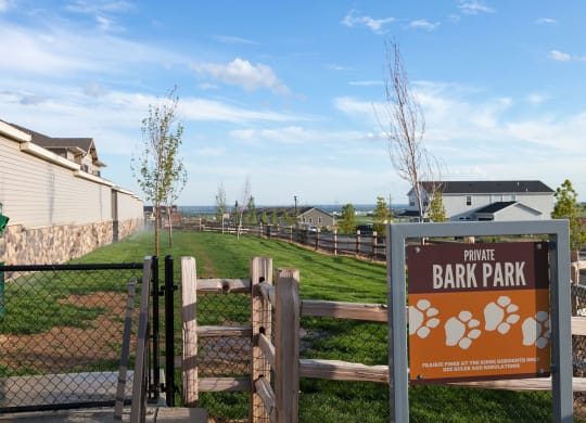 Prairie Pines at the Ridge Dog Park Exterior Apartments for Rent in Williston, ND