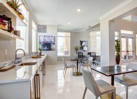 Indigo Apartments Community Kitchen