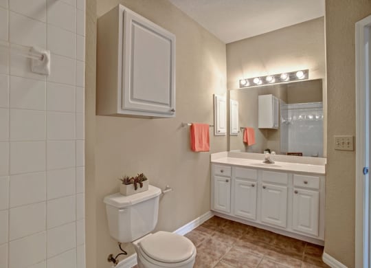 Lincoln Villas on Memorial Bathroom