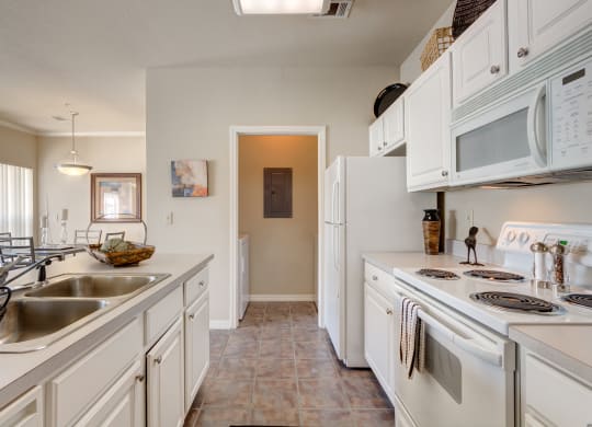 Lincoln Villas on Memorial Kitchen