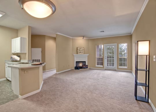 Lincoln Villas on Memorial Living Room