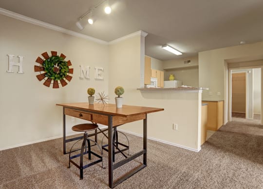 Memorial Creek dining area