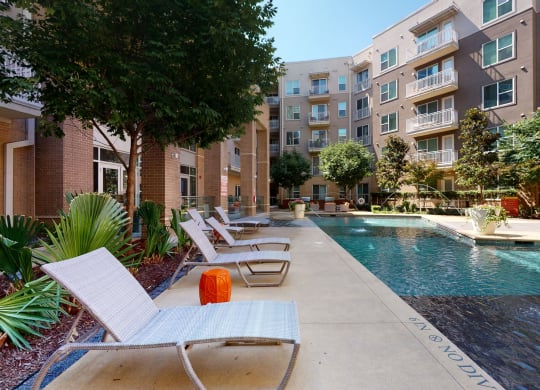Arpeggio Pool Dallas TX Apartments with a pool