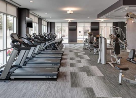 Arpeggio Fitness Center Apartments with indoor gym near DFW